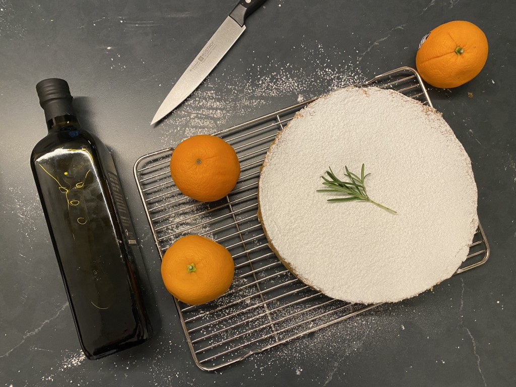 Lemon Olive Oil Cake - Rainbow Plant Life