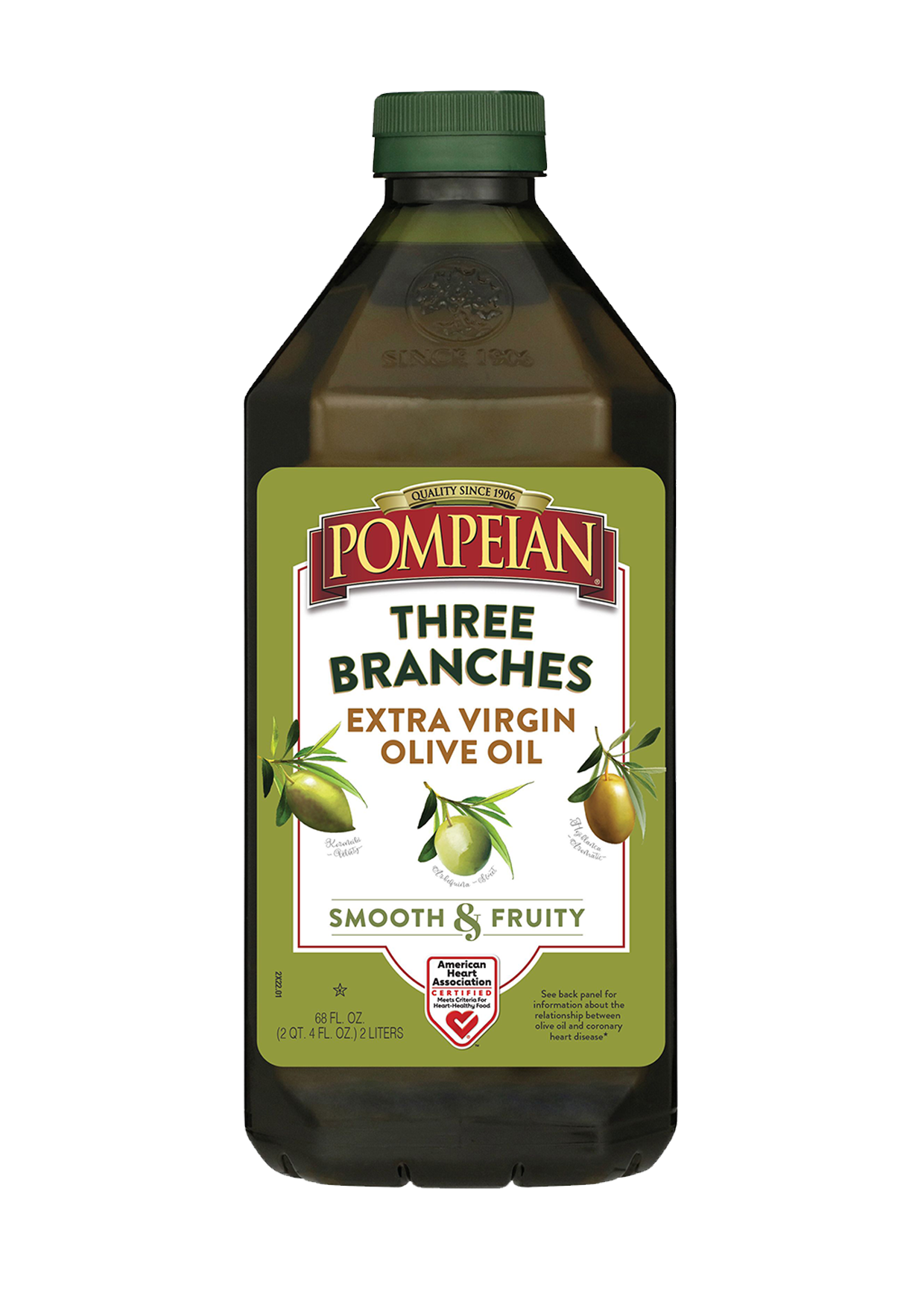 4 Pompeian Three Branches Extra Virgin Olive Oil