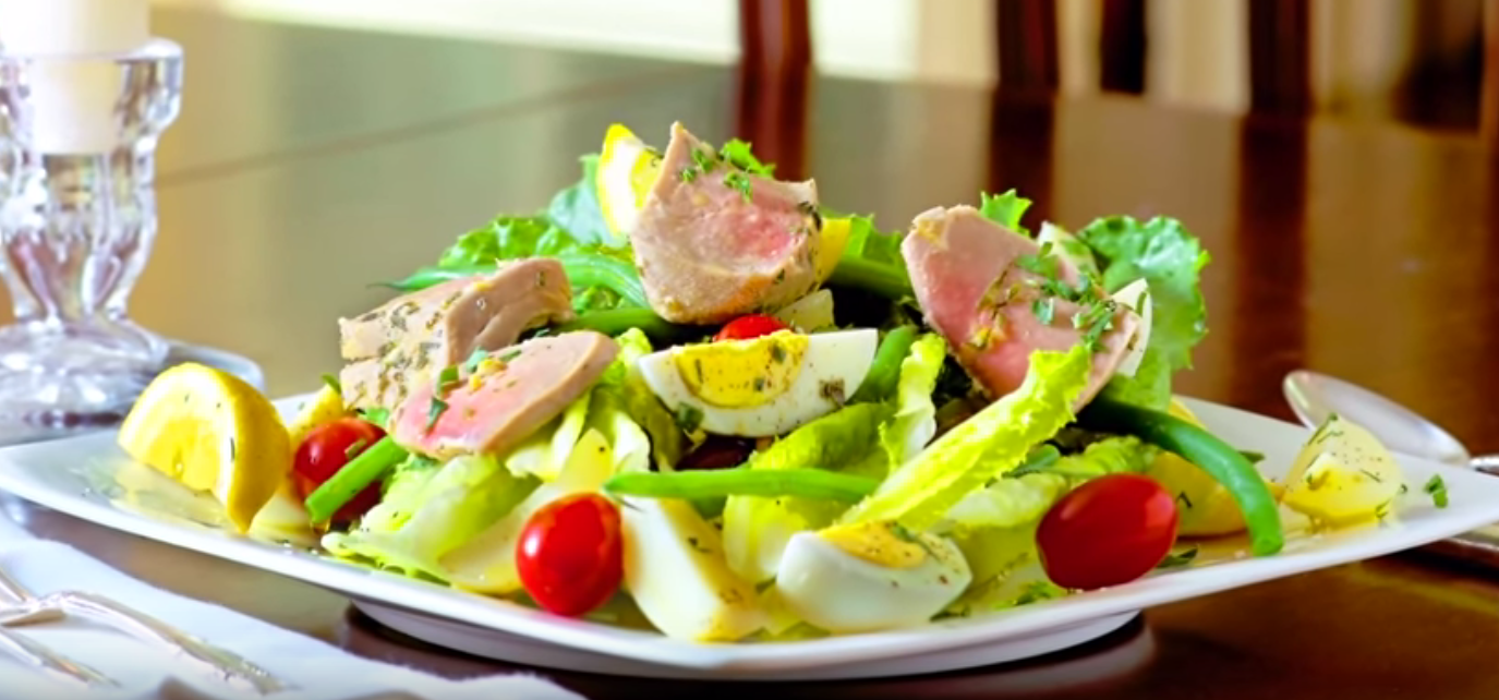 Olive Oil Poached Tuna [video]