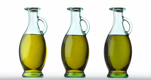 Should olive oil be added to a hot or cold pan?