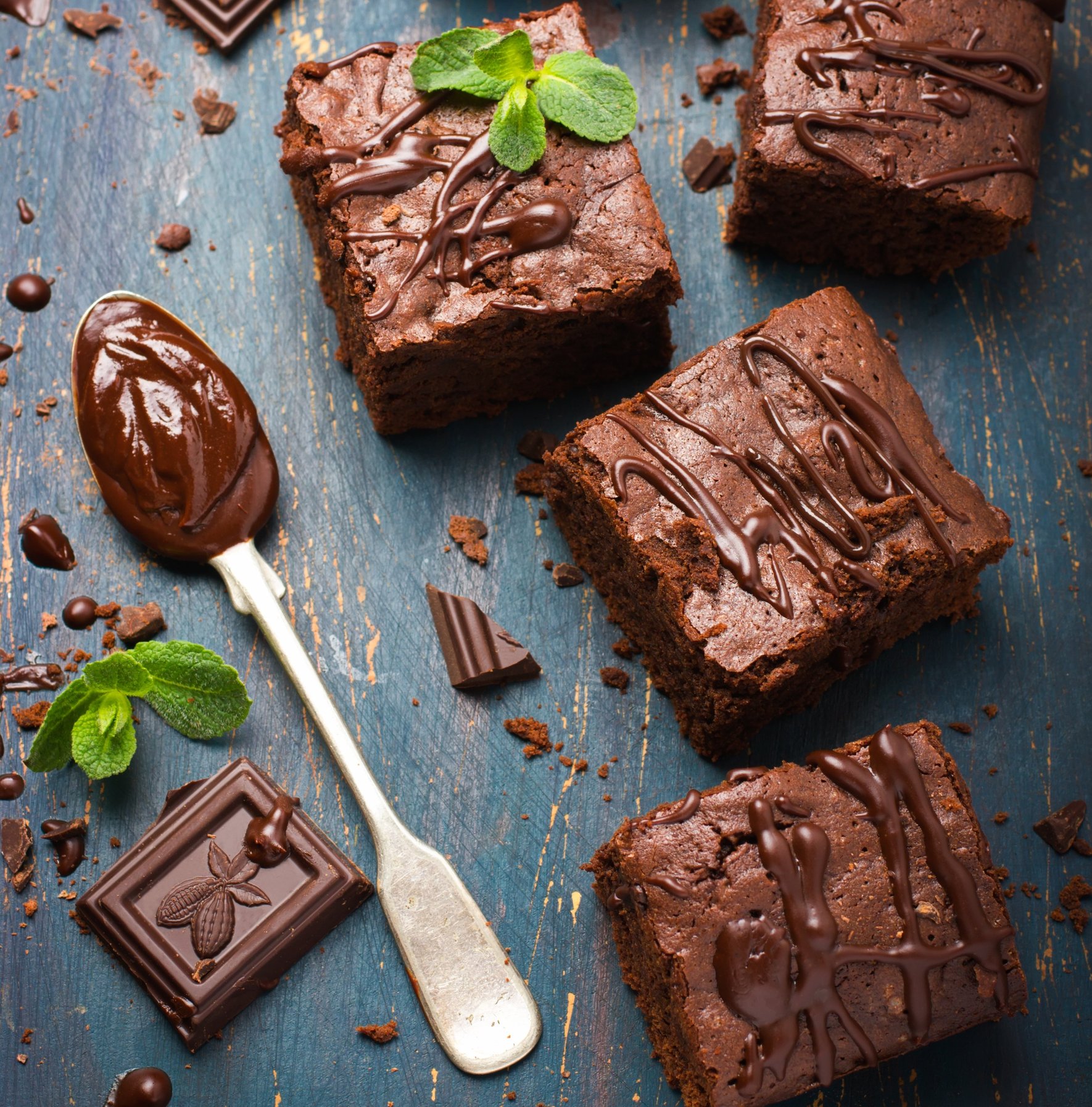 Olive oil brownies